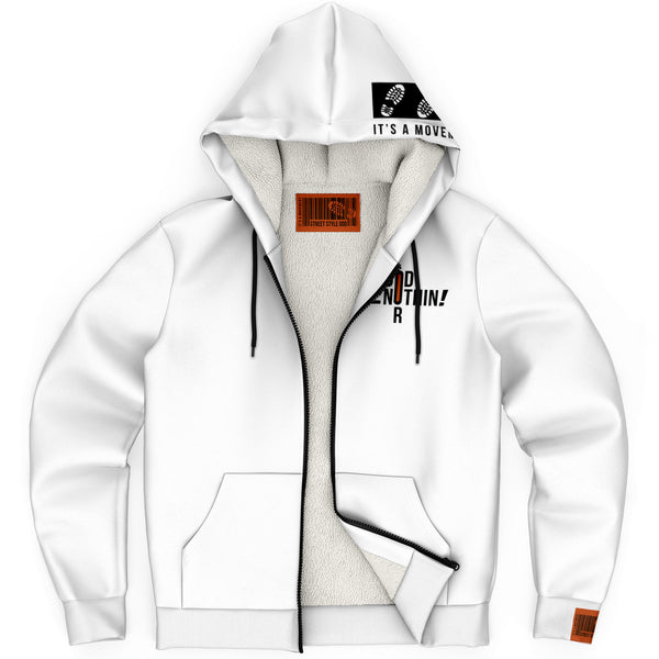 It's God or Nothing! Microfleece Ziphoodie - Embrace Style and Faith